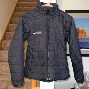 Columbia titanium black cold weather winter jacket extra small